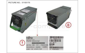 Fujitsu S26361-F4474-E100 PY BX400 FAN UNIT