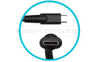 S93-0406611-D04 cargador USB-C original MSI 90 vatios redondeado