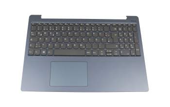 SA469D-22H9 teclado incl. topcase original Lenovo DE (alemán) gris/azul