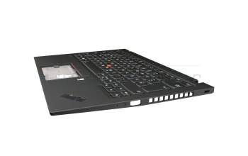 SM10Q99148 teclado incl. topcase original Lenovo DE (alemán) negro/negro con retroiluminacion y mouse stick WWAN