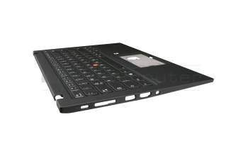 SM10Q99148 teclado incl. topcase original Lenovo DE (alemán) negro/negro con retroiluminacion y mouse stick WWAN