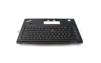 SN20K74758 teclado incl. topcase original Lenovo DE (alemán) negro/negro con retroiluminacion y mouse stick