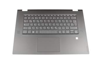 SN20M61689 teclado incl. topcase original Lenovo DE (alemán) gris/canaso con retroiluminacion