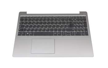 SN20M62946 teclado incl. topcase original Lenovo FR (francés) gris/plateado