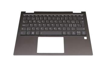 SN20Q40725 teclado incl. topcase original Lenovo CH (suiza) antracita/antracita con retroiluminacion