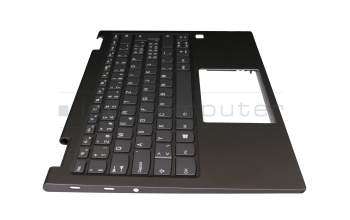 SN20Q40725 teclado incl. topcase original Lenovo CH (suiza) antracita/antracita con retroiluminacion