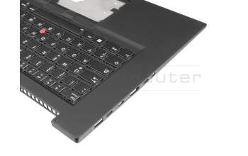 SN20R58780 teclado incl. topcase original Lenovo DE (alemán) negro/negro con retroiluminacion y mouse stick b-stock