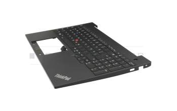 SN21K54293 teclado incl. topcase original Lenovo DE (alemán) negro/negro con retroiluminacion y mouse stick