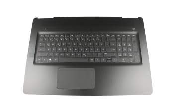 TFQ37G37TPK03 teclado incl. topcase original HP DE (alemán) negro/negro