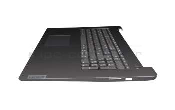 Teclado incl. topcase DE (alemán) gris/canaso original para Lenovo IdeaPad 3-17ITL6 (82H9)