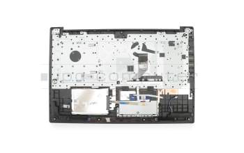 Teclado incl. topcase DE (alemán) gris/canaso original para Lenovo IdeaPad 330-17IKB (81DM)