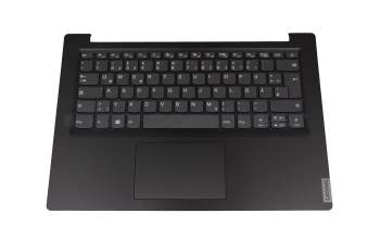 Teclado incl. topcase DE (alemán) gris/negro original para Lenovo IdeaPad S145-14API (81UV)