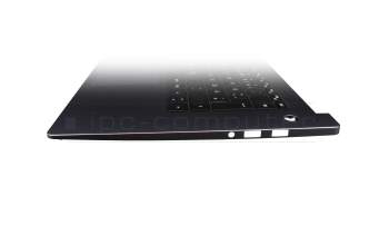 Teclado incl. topcase DE (alemán) negro/canaso original para Huawei MateBook D 15 (2021)