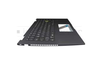 Teclado incl. topcase DE (alemán) negro/negro original para Asus VivoBook Flip 14 TP420IA