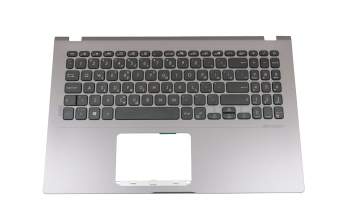 Teclado incl. topcase GR (griego) negro/canaso original para Asus VivoBook 15 F509FA