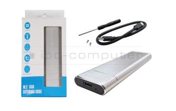 USBGEK IPC-Computer Caja para SSD M.2 compatible con SATA/PCIe