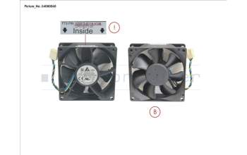 Fujitsu V26815-B116-V106 FAN 80X80X25 (DELTA)