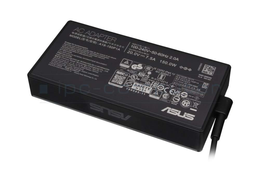 Chargeur 90 watts original pour Asus Zenbook Pro 17 UM6702RA - ipc