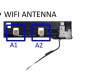 Asus 14008-04280300 GU603LN WIFI ANTENNA A2