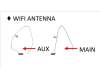 Asus 14008-04560900 CX1500FKA MAIN ANTENNA