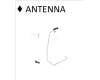 Asus 14008-05030400 B2402 WIFI MAIN ANTENNA