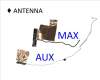 Asus 14008-05080000 K6501ZM WIFI AUX ANTENNA