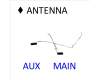 Asus 14008-05580000 CM1402 WIFI MAIN ANTENNA