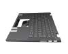 025.901MZ.0001 teclado incl. topcase Wistron DE (alemán) gris oscuro/canaso (platinum grey)