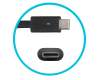 07R3FM cargador USB-C original Dell 100 vatios redondeado Plus