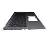 0KN1-AH5GE11 teclado incl. topcase original Pega DE (alemán) negro/canaso (SD)