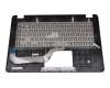 0KNB0-4129GE00 teclado incl. topcase original Asus DE (alemán) negro/plateado