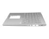 0KNB0-5116GE00 teclado incl. topcase original Asus DE (alemán) gris/plateado