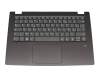 0KNB0-563KGE00 teclado incl. topcase original Lenovo FR (francés) gris/canaso