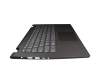 0KNB0-563KGE00 teclado incl. topcase original Lenovo FR (francés) gris/canaso