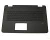 0KNB0-662CGE00 teclado incl. topcase original Asus DE (alemán) negro/negro con retroiluminacion