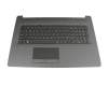 L22750-B31 teclado incl. topcase original HP NL (holandés) negro/plateado