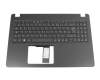 6B.HF8N2.019 teclado incl. topcase original Acer FR (francés) negro/negro