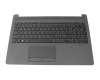 L50000-BG1 teclado incl. topcase original HP CH (suiza) negro/negro