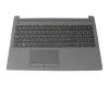 L50000-051 teclado incl. topcase original HP FR (francés) negro/negro