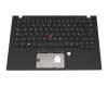 102-18F86LHC01C teclado incl. topcase original Lenovo DE (alemán) negro/negro con retroiluminacion y mouse stick