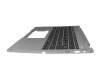 12704F3DK202 teclado incl. topcase original Acer FR (francés) gris/canaso con retroiluminacion