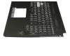 13N1-5JA0701 teclado incl. topcase original Asus DE (alemán) negro/negro con retroiluminacion