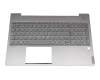 17G56E0J686C teclado incl. topcase original Lenovo SP (español) gris/canaso con retroiluminacion