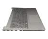 1CZ29G002S teclado incl. topcase original Lenovo DE (alemán) gris oscuro/canaso con retroiluminacion y mouse stick