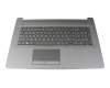 2B-ABK33I610 teclado incl. topcase original Primax SF (suiza-francés) negro/negro (con TP/DVD, textura superficial «negra cepillada»)