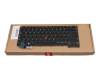 2H-BD6GML70921 teclado original Primax DE (alemán) negro/negro/mate con mouse-stick