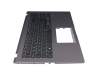 31NB0MZ2P03013-3 teclado incl. topcase original Asus DE (alemán) negro/canaso