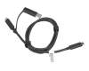Cable de datos-/carga USB-C negro 1,00m para Lenovo Yoga Pro 9 16IMH9 (83DN)