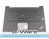 46M.0DYCS.0029 teclado incl. topcase original Lenovo DE (alemán) negro/negro con retroiluminacion y mouse stick b-stock