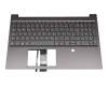 46M.0HDCS.0021 teclado incl. topcase original Lenovo DE (alemán) gris/canaso con retroiluminacion